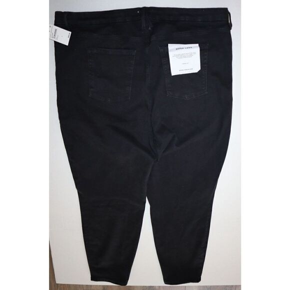 Good American Women's Plus Sz 8 (5X) Black Skinny Power Stretch Pull-On Jeans - Picture 2 of 7